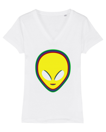 Trippy Alien White