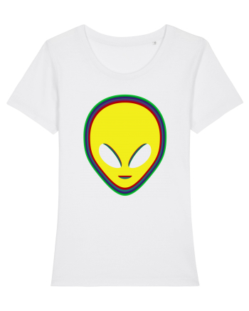 Trippy Alien White