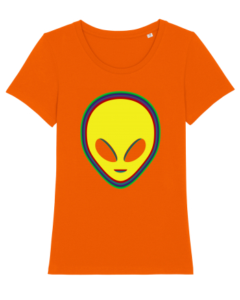 Trippy Alien Bright Orange