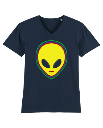 Trippy Alien French Navy