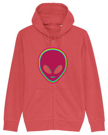 Trippy Alien Carmine Red