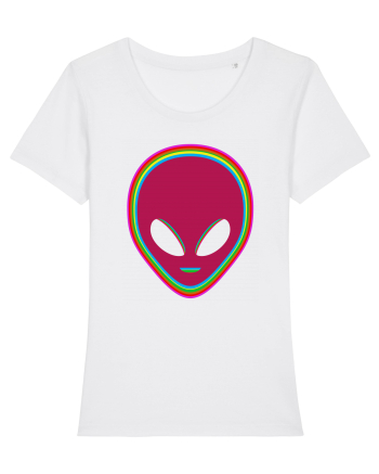 Trippy Alien White