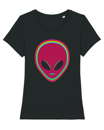 Trippy Alien Black