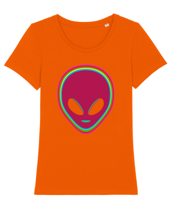 Trippy Alien Bright Orange