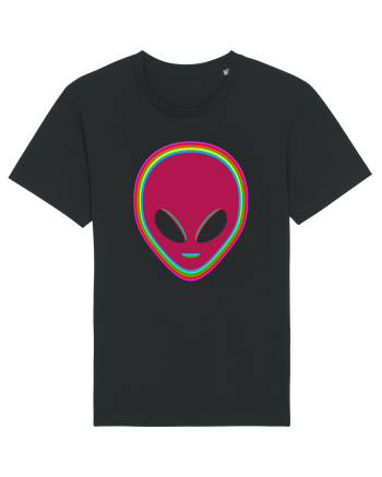 Trippy Alien Black
