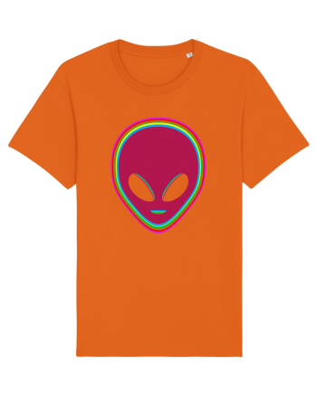 Trippy Alien Bright Orange
