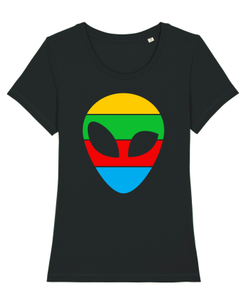 Retro Alien Black