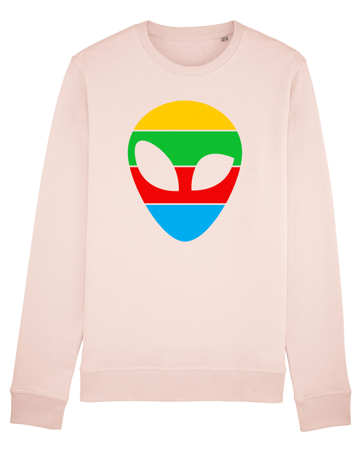 Bluză mânecă lungă Unisex Rise Candy Pink
