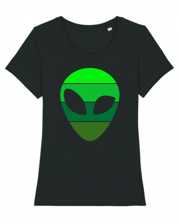 Retro Alien Black