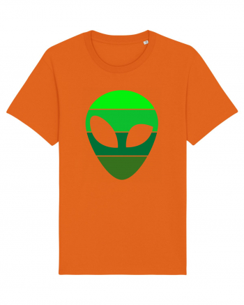 Retro Alien Bright Orange