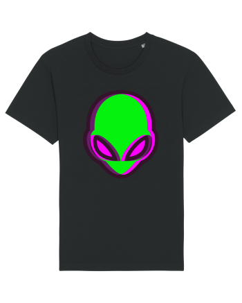 Trippy Alien Black