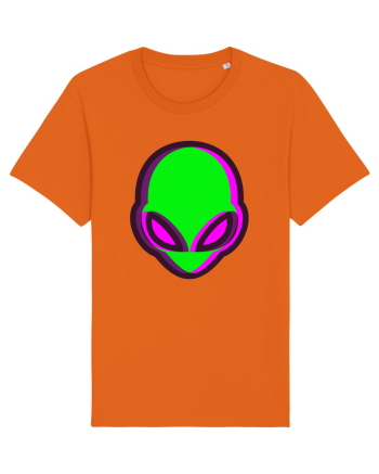 Trippy Alien Bright Orange