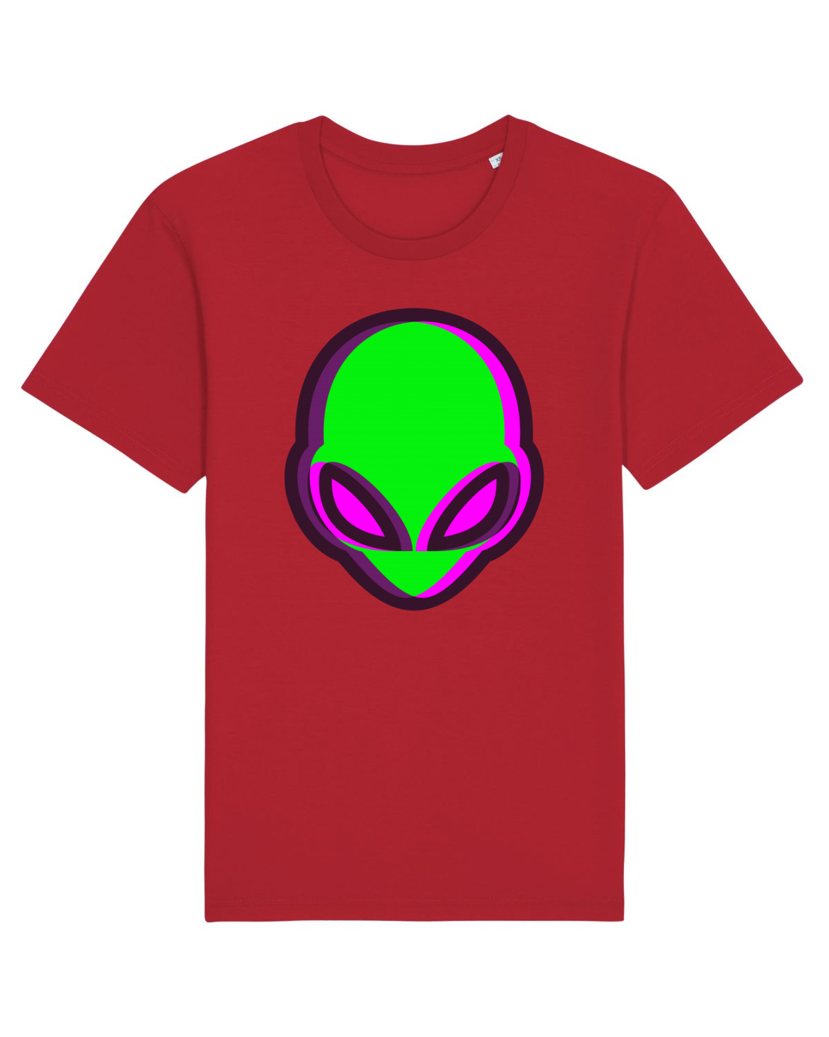 Tricou mânecă scurtă Unisex Rocker Red