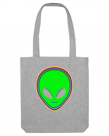 Trippy Alien Heather Grey