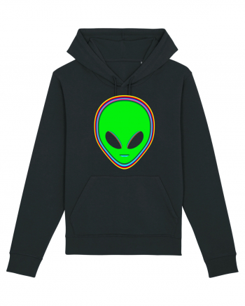 Trippy Alien Black