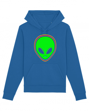 Trippy Alien Royal Blue