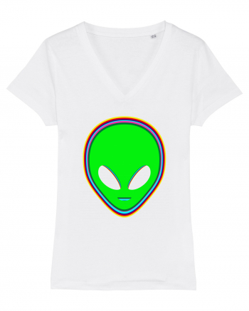 Trippy Alien White