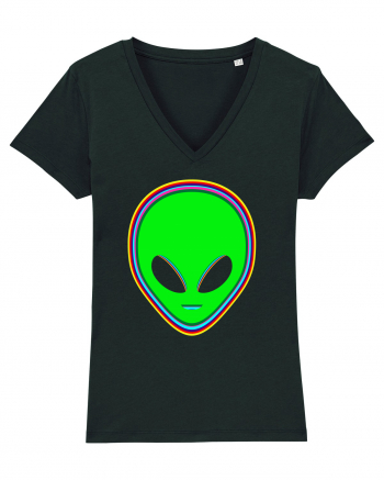 Trippy Alien Black