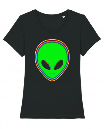 Trippy Alien Black