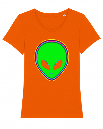 Trippy Alien Bright Orange