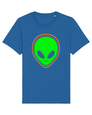 Trippy Alien Royal Blue