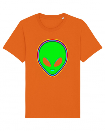 Trippy Alien Bright Orange