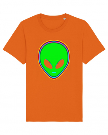 Trippy Alien Bright Orange