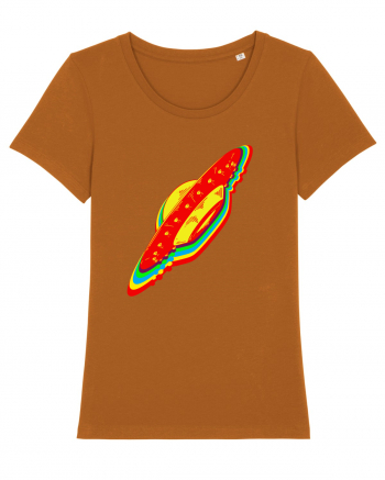 Trippy Retro UFO Roasted Orange