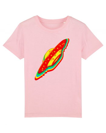 Trippy Retro UFO Cotton Pink