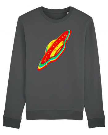 Trippy Retro UFO Anthracite