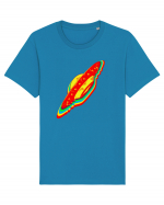 Trippy Retro UFO Tricou mânecă scurtă Unisex Rocker