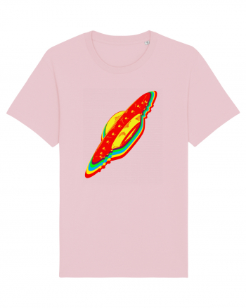 Trippy Retro UFO Cotton Pink