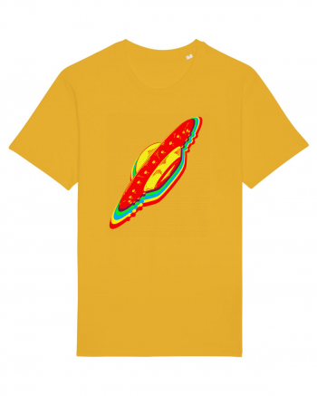 Trippy Retro UFO Spectra Yellow