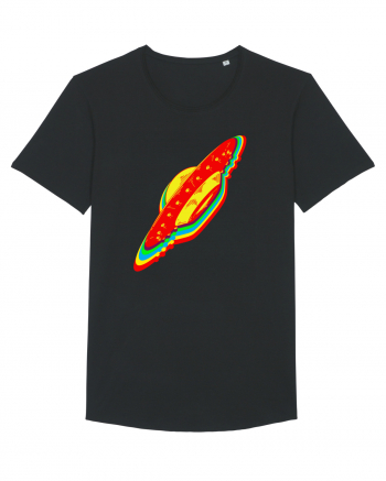 Trippy Retro UFO Black