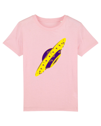 Trippy Retro UFO Cotton Pink