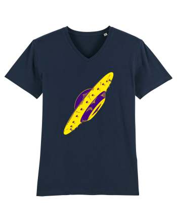 Trippy Retro UFO French Navy