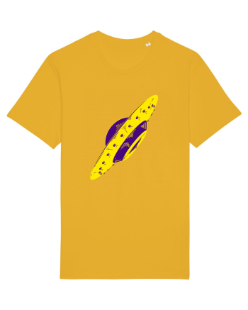 Trippy Retro UFO Spectra Yellow