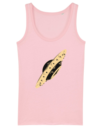  Retro UFO Cotton Pink