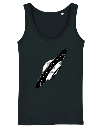  Retro UFO Black