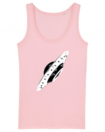  Retro UFO Cotton Pink