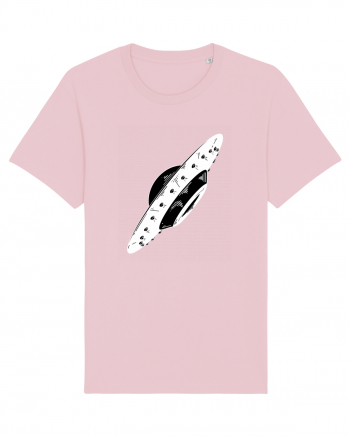  Retro UFO Cotton Pink