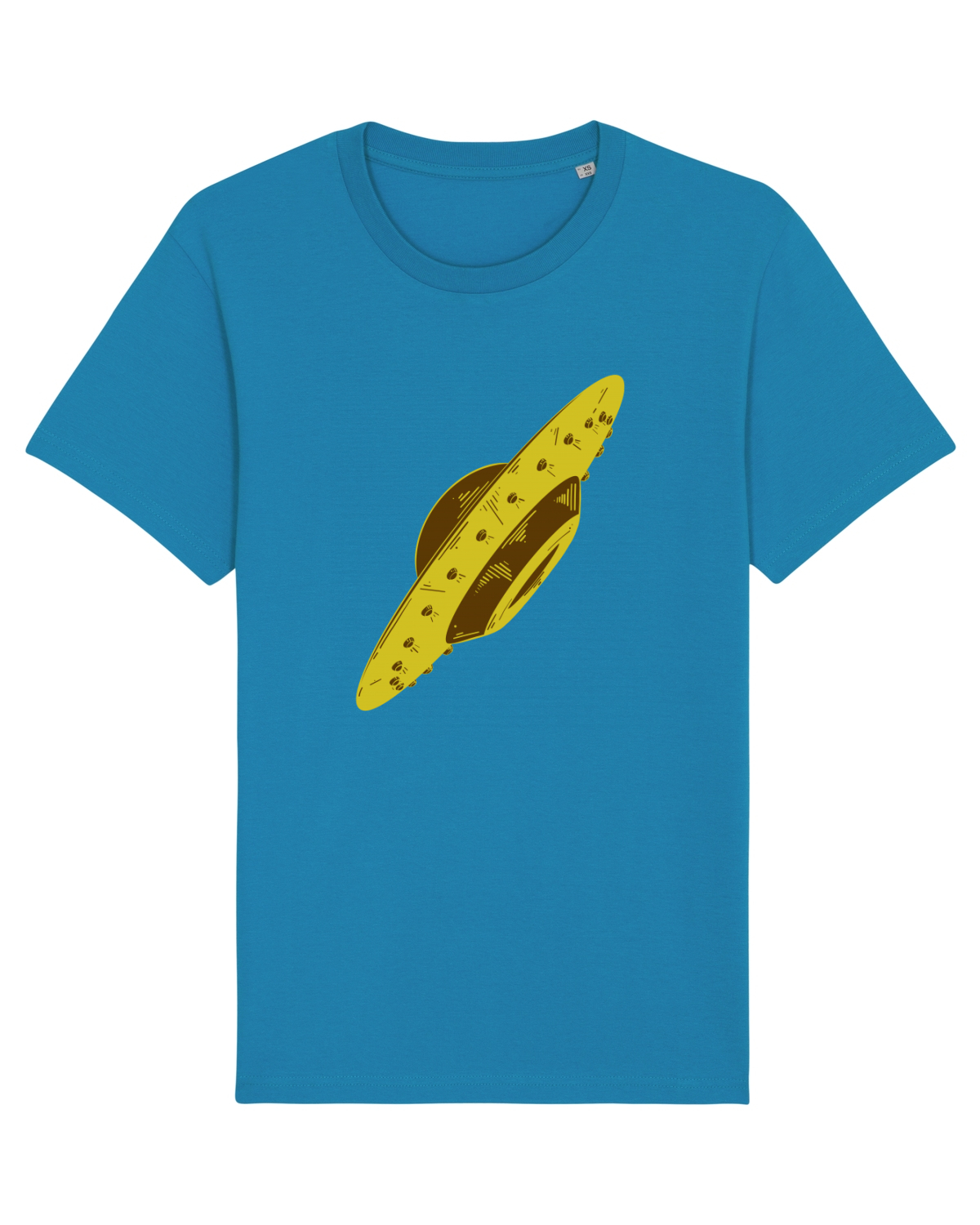 Tricou mânecă scurtă Unisex Rocker Azur