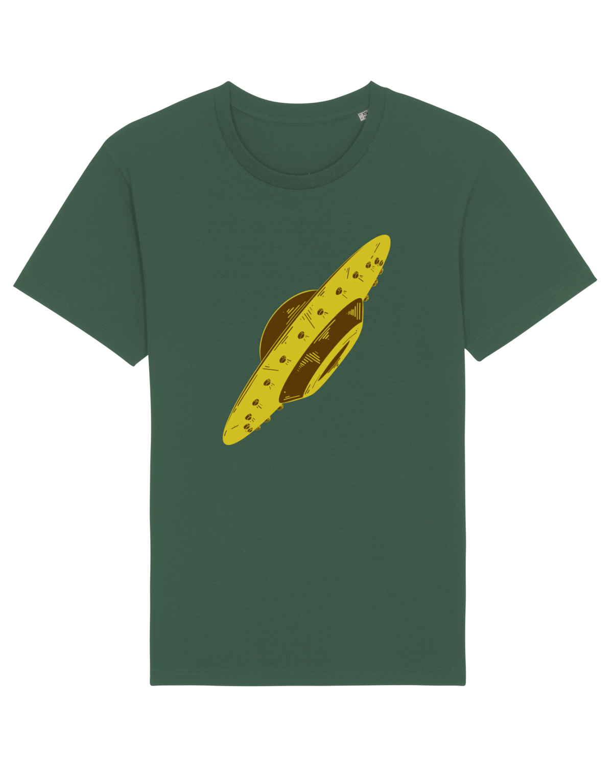 Tricou mânecă scurtă Unisex Rocker Bottle Green