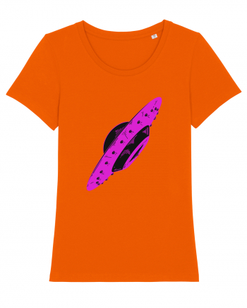  Retro UFO Bright Orange