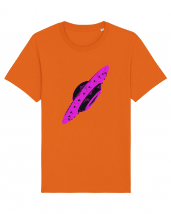  Retro UFO Bright Orange