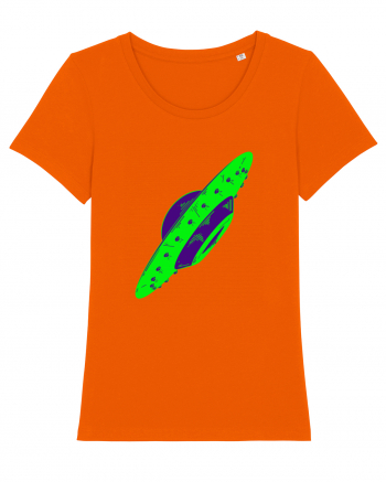  Retro UFO Bright Orange