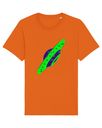  Retro UFO Bright Orange