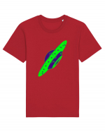  Retro UFO Tricou mânecă scurtă Unisex Rocker