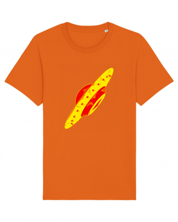  Retro UFO Bright Orange