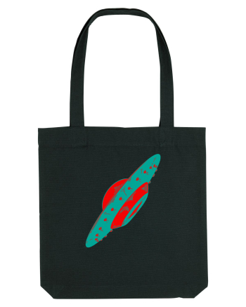  Retro UFO Black